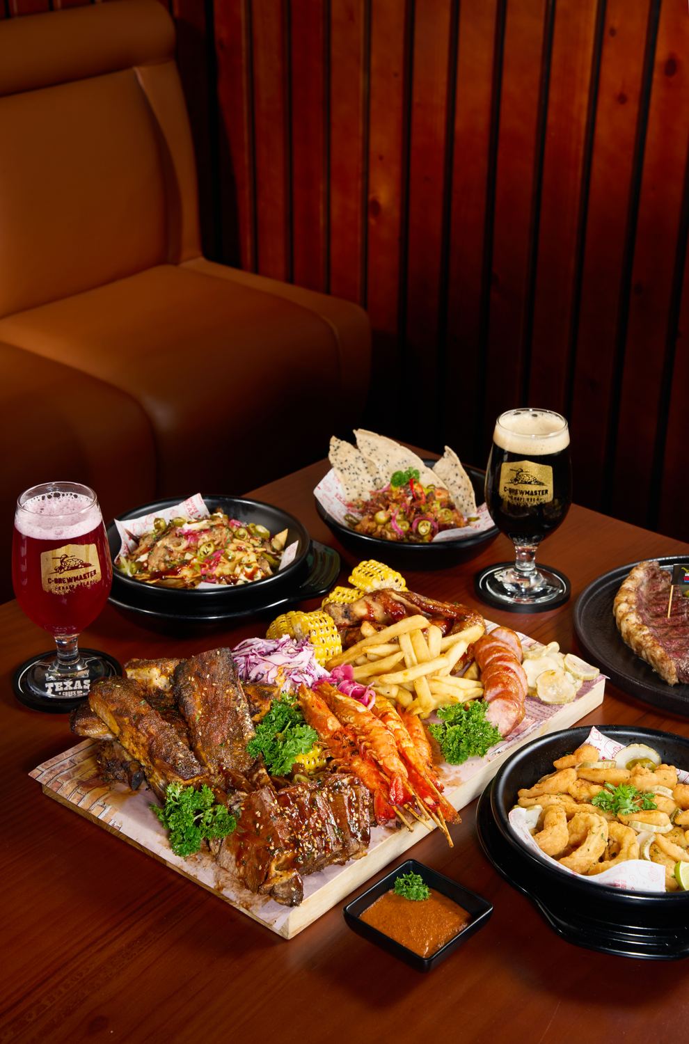 Mâm Ăn Sập Mâm BBQ Texas
