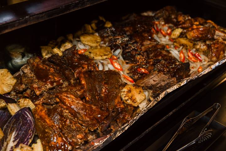 Khay BBQ kiểu Texas